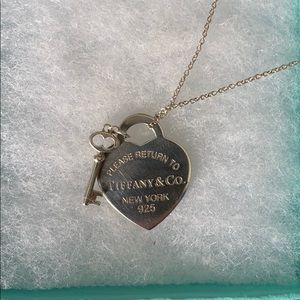 Tiffany & Co. Heart Tag with Key.
